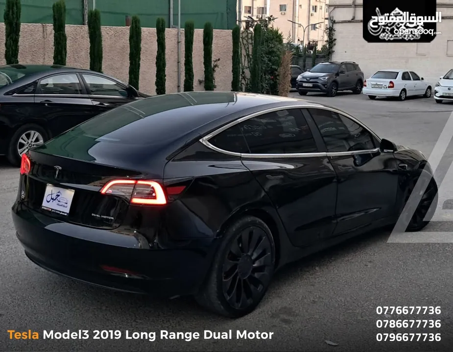 تيسلا 3 2019 لونج رينج Dual Motor كاش او اقساط