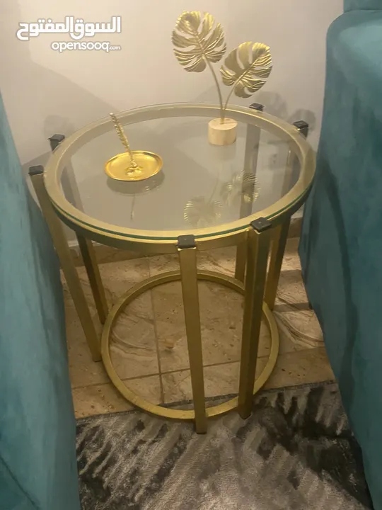 طقم طاولات مستعمل للبيع