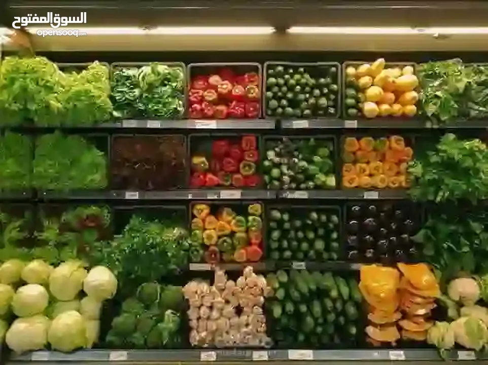 عدة محل خضرا حديد مكلفن