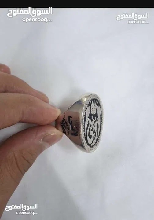 خاتم فضي 925