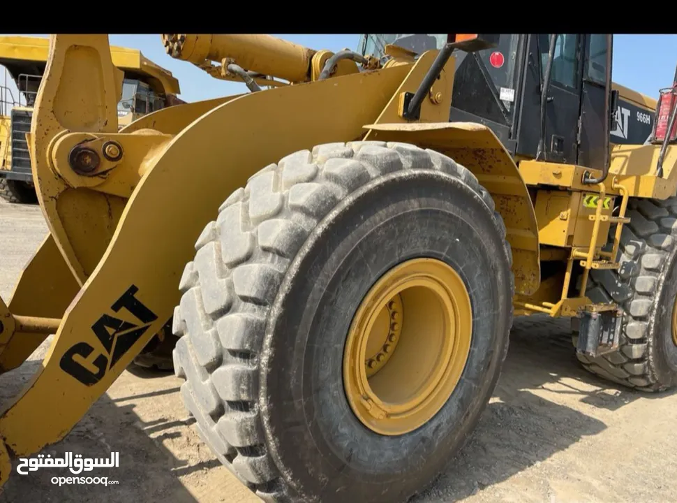 CATERPILLAR WHEEL LOADER - 2008CAT966H - YELLOW