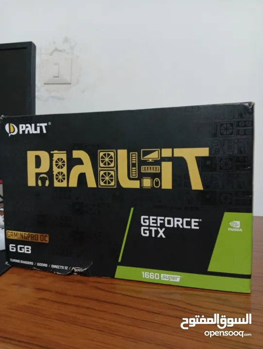 كرت شاشة  gtx 1660 super 6gb