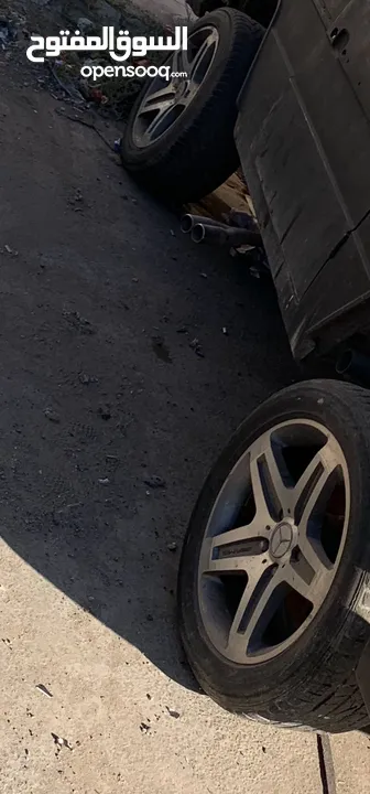 جنط مرسيدس 19 AMG اصلي جي كلاس بسعر البلاش مع كوشوك نص عمر