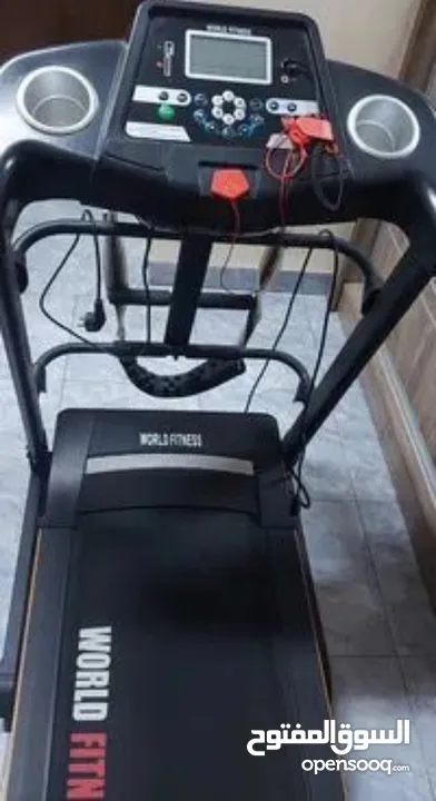 جهاز ركض للبيع مستعمل 5 شهور  معو جهاز مساج رجاج
