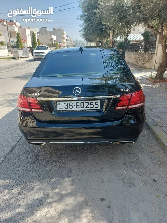 مرسيدس  E200 AMG Kit افنجارد موديل 2014 للبيع