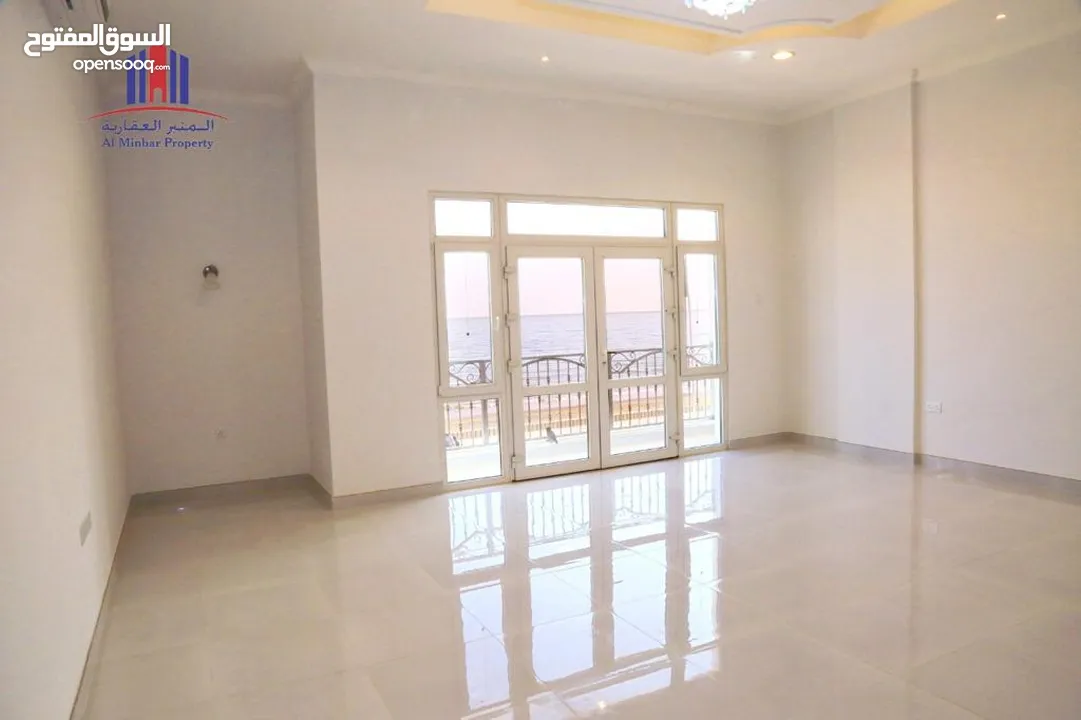 فيلا للإيجار مقابل شاطئ الحيل Villa for rent in front of Al Hail Beach