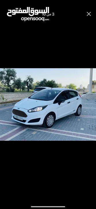 فورد فييستا 2015 تسيير 2018 بالرخصة موجودة برام الله
