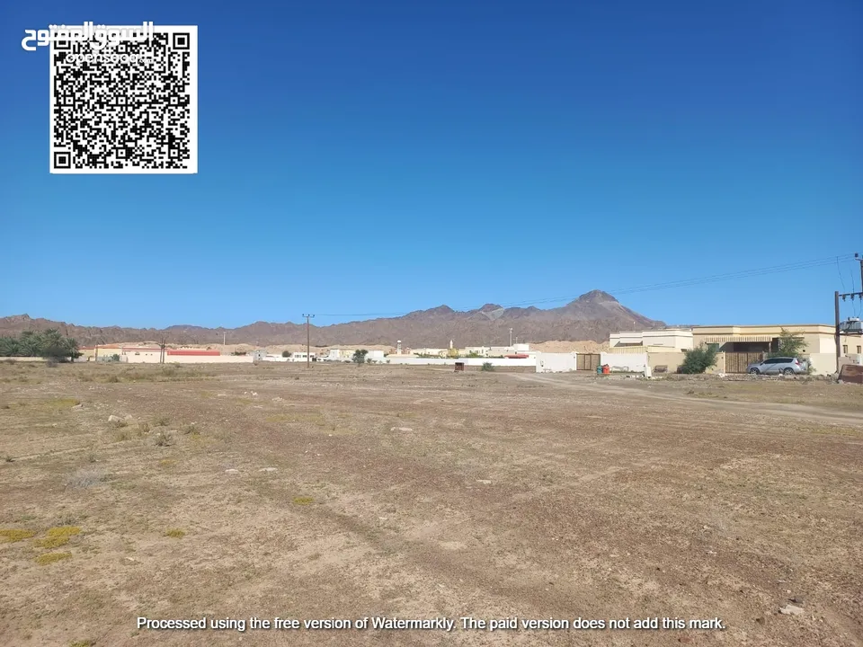 ارض للبيع بمصفوت سكنى باطلال رووعه