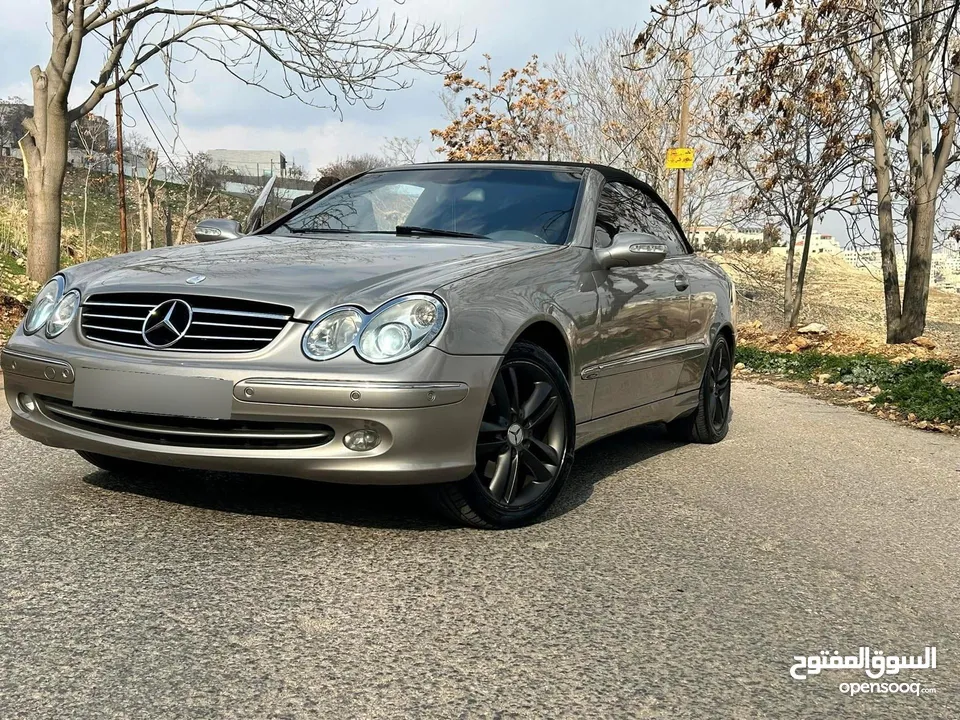 Mercedes Benz clk200 بحالة ممتازة2004 W209 avengard comfortable كشف