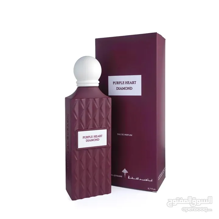 عطر(بيريل هارت دايموند)  Purple Heart Diamond.     من ابراهيم القرشي(أبراق)