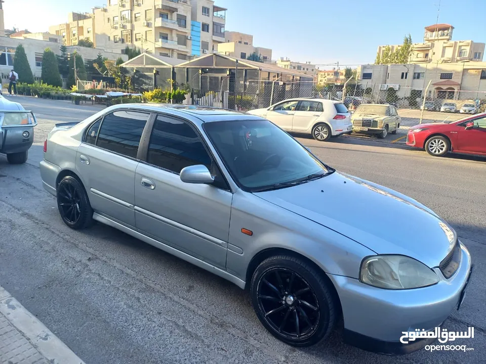 Honda civic 1999 للبيع هوندا سيفيك بحالة ممتازة فل الفل بسعر مغري