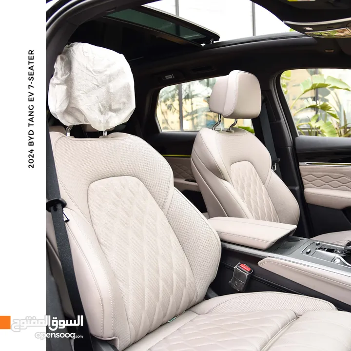 بي واي دي تانج كهربائية بالكامل 7 مقاعد 2024 BYD Tang EV 7-Seater