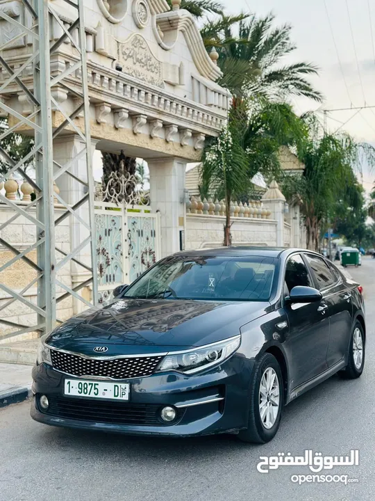 كيا اوبتيما k5 2015 جنوط حساس خلفي مع كاميرا شاشه وسائط  اوتماتيك