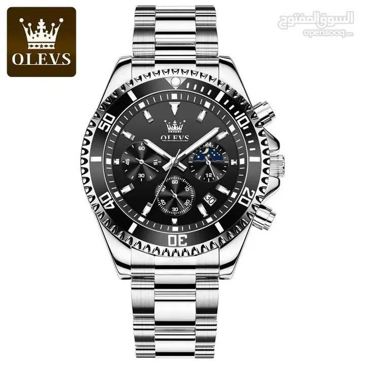 تخفيض 50% ساعه مميزه اصليه لعشاق الفخامه من ماركة olevs