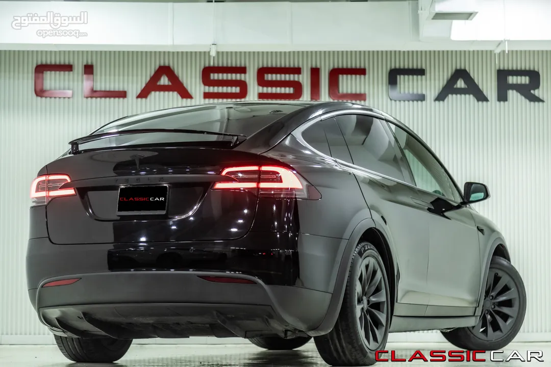 Tesla Model X Standard Range  2019   السيارة بحالة ممتازة جدا و قطعت مسافة 51,000 كيلو متر فقط