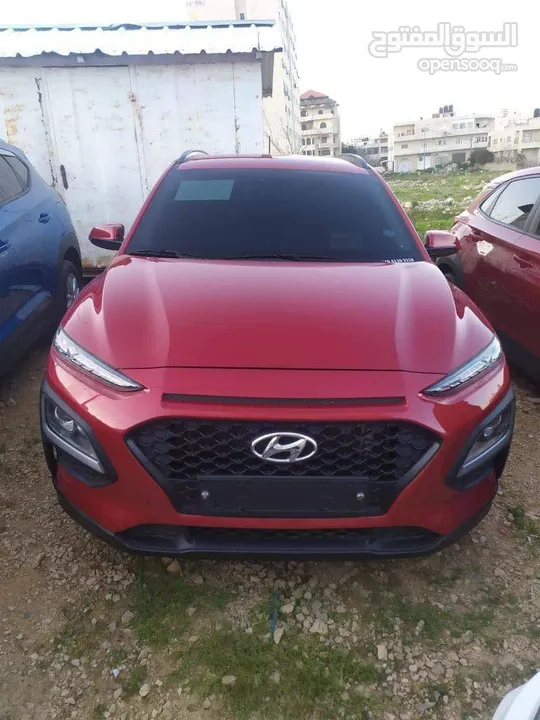 هونداي كونا 2018 لون عنابي