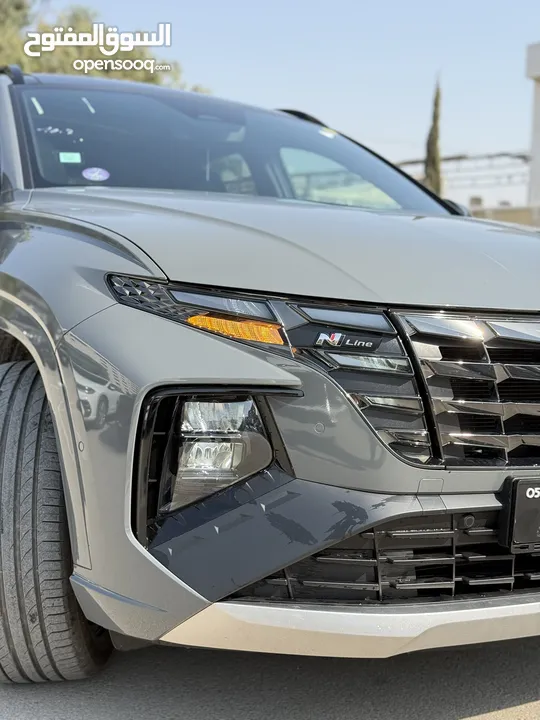 هونداي توسان NLine ترخيص 2022 محرك 1600 هايبرد plug in/يقطع على الشحنه 65 كيلو متر  271 حصان