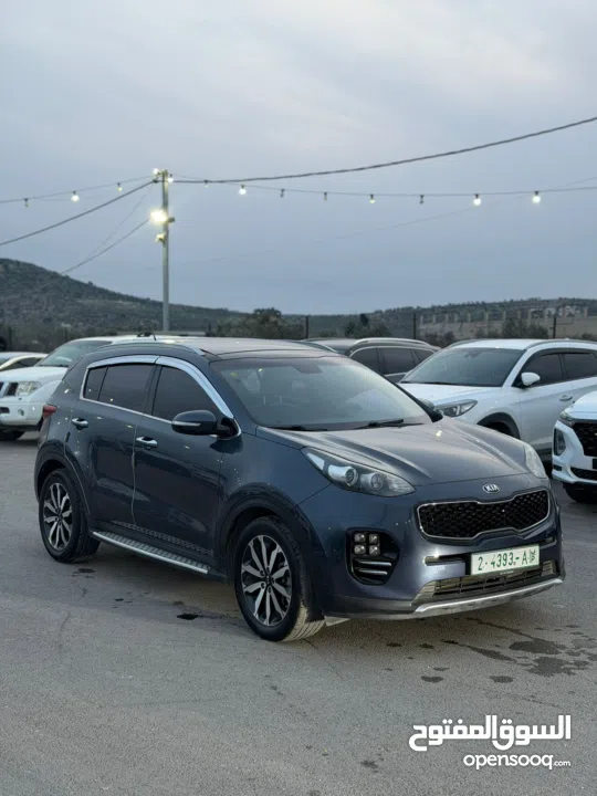كيا سبورتاج 2017 فل كامل اضافات مع فتحه