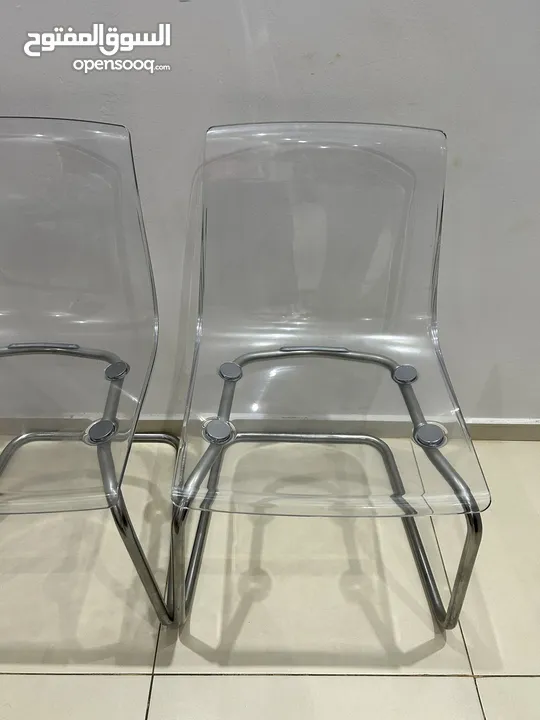 4 كراسي ايكيا  Ikea chair