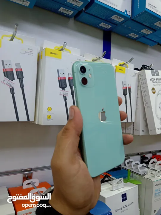 ايفون 11 اللون الاخضر  Iphone 11 128 GB