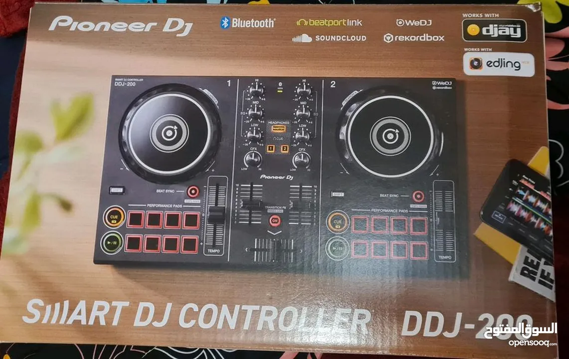 DDJ-200 2-channel Smart DJ controller & JBL Bar 2.1 Soundbar with Wireless Subwoofer