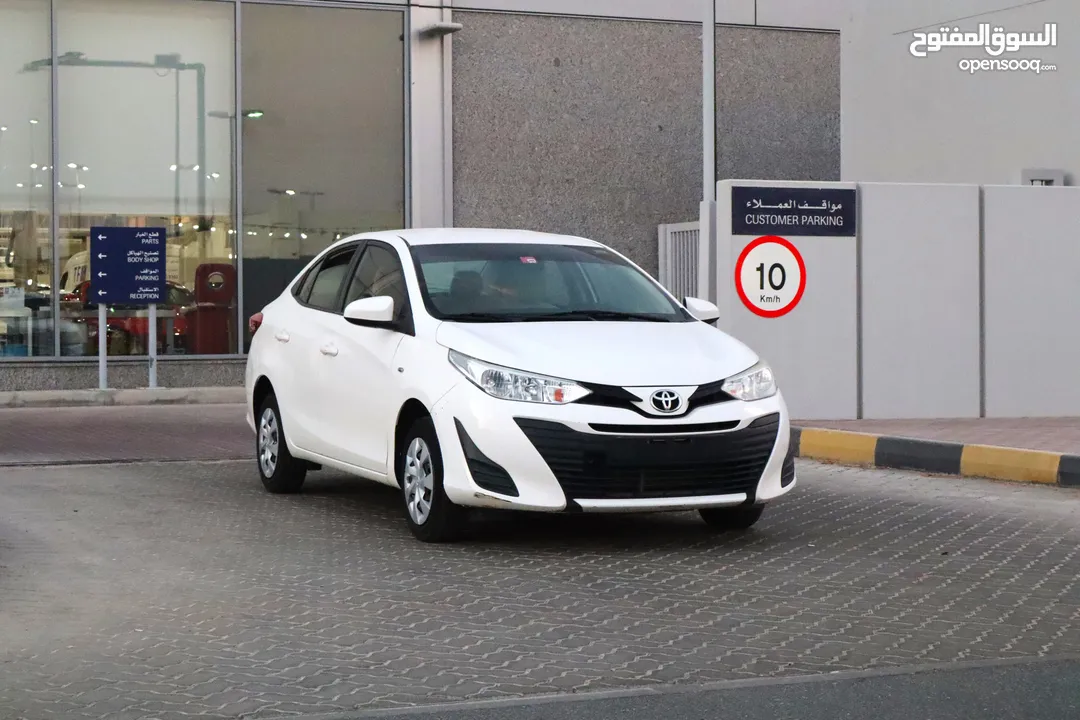 TOYOTA YARIS 2019 GCC ORIGINAL PAINT