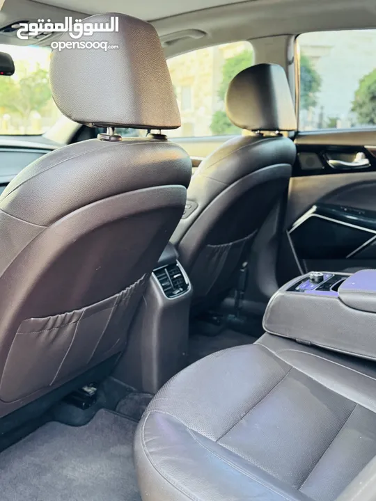 Kia 7 kadenza مستعمل بحالة الوكاة فلل الفلل كامل اضافات  4 جيد قصعات امامية على الجوانب