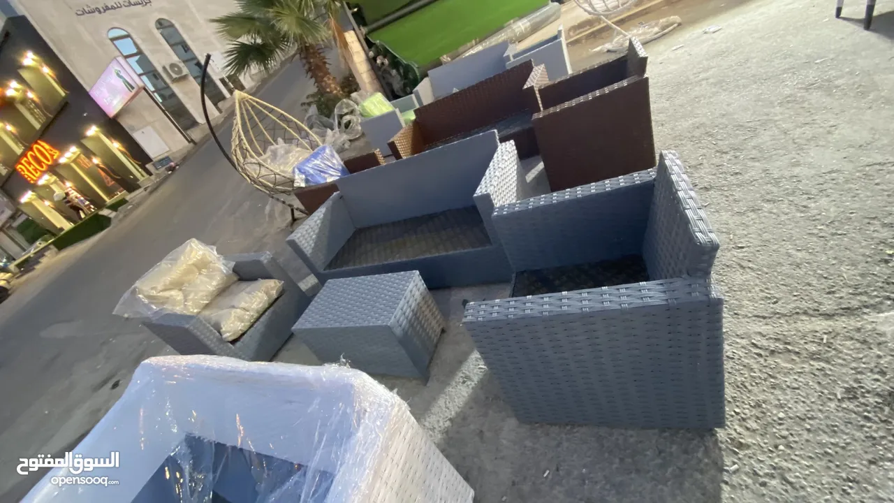اطقم خارجيه رتان اثاث خارجى بافضل اسعار