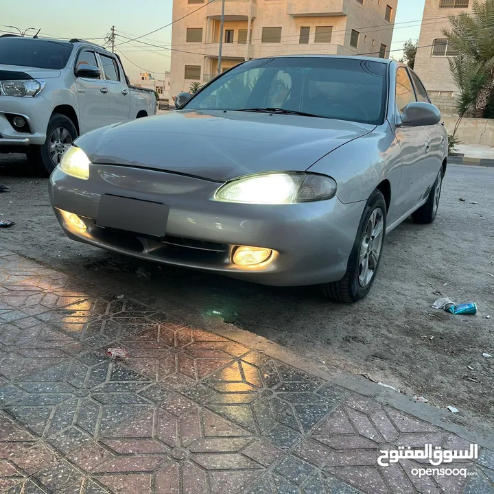 هيونداي افانتي 1996  جير اتومتيك لون سيلفر