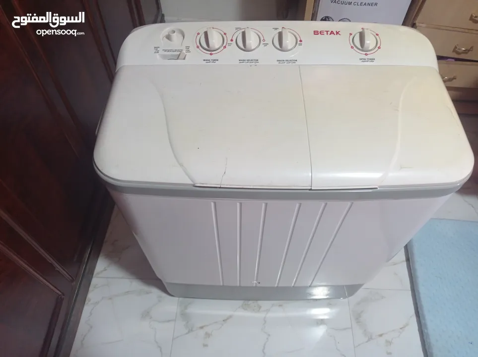 غساله مع نشافه استعمال بسيط للبيع بسعر مغري
