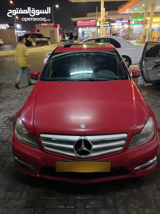 مرسيدس C250 للبيع نظيف جدا