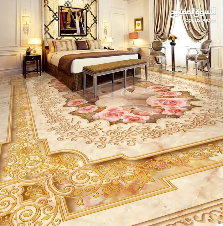 ارضيات ايبوكسي ثلاثيه الأبعاد