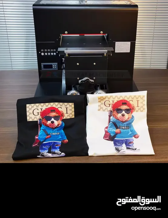 DTG PRINTER WITH INKS FOR HOODIES CUP HATS FOR EVERY THING