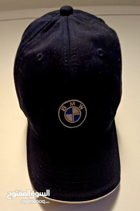 BMW Nice Hat One Size Navy cap Adjustable BMW Lifestyle stitched logo EUC