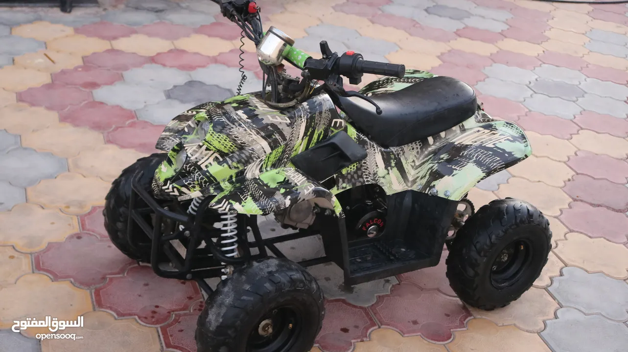 دراجة اطفال صغيرة دباب بجي125cc  bike quad buggy bike ...اخت الجديده falcon فالكون