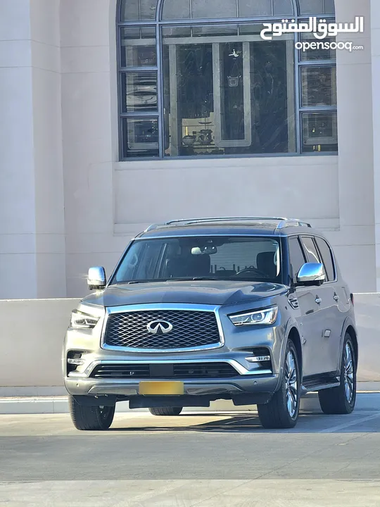 انفينيتي 2019 Qx80 وارد نظيف جدا