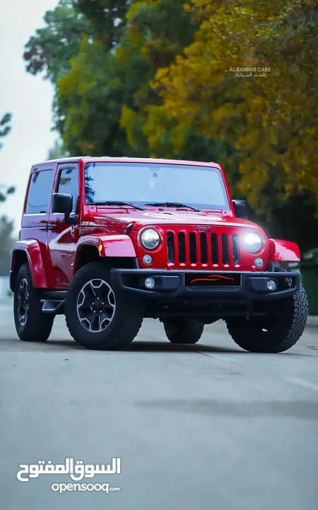 JEEP WRANGLER  EXCELLENT CONDITION  RED  2015