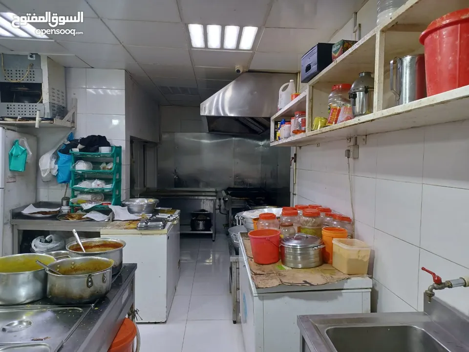 Good Running Restaurant for Sale in Ajman, Mushairef, Rawabi Supermarket