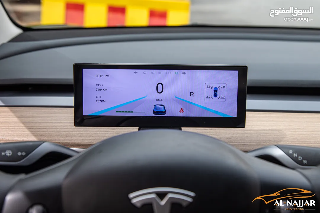 Tesla Model 3 2023 Standard plus   السيارة مميزة جدا و قطعت مسافة 7,000 كيلو متر فقط فقط