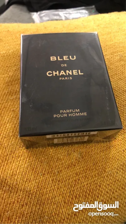 عطر بلو شانيل اصلي  رجالي 100ml فحص على الباركود