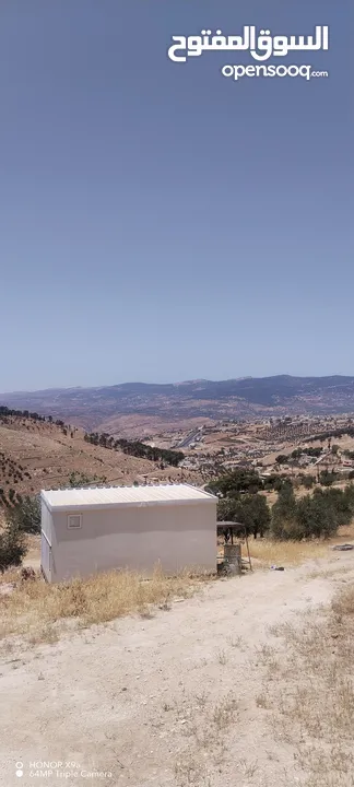 3600متر مزروعات باشجار الزيتون كامل القطعة مطلة وكاشفة