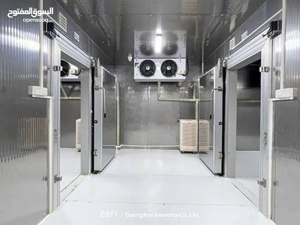 مستودع مع غرف تبريد للايجار