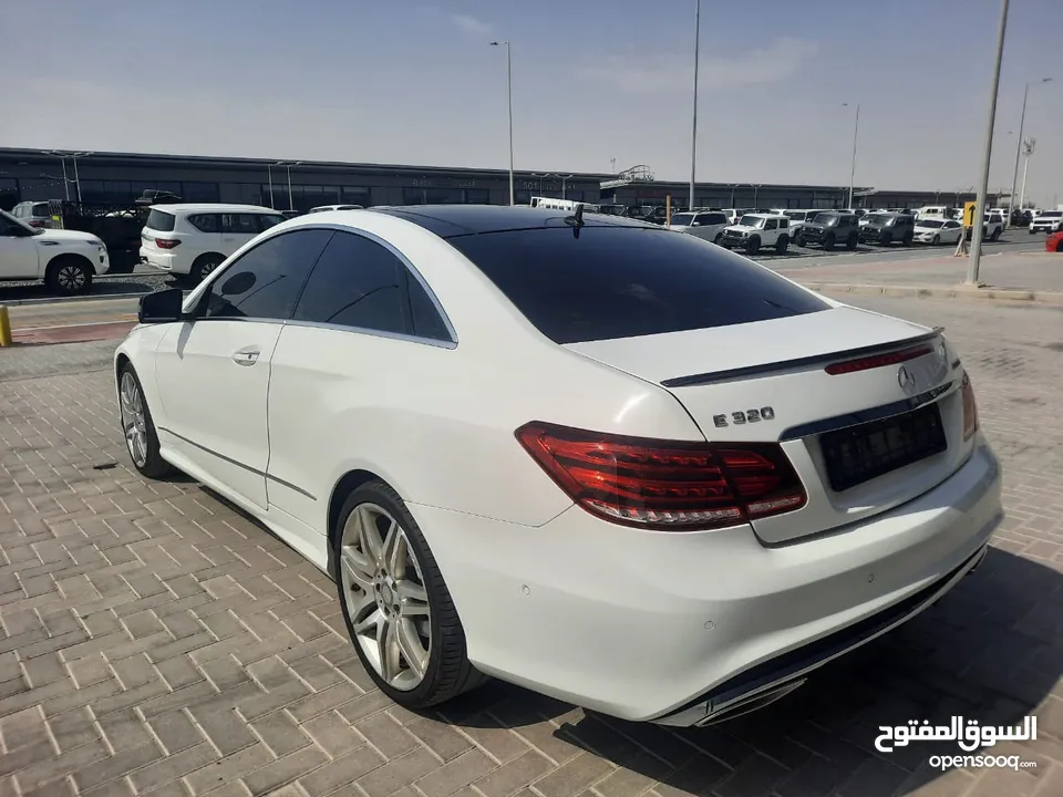 Mercedes E350 White 2016 مرسيدس E350  ابيض 2016