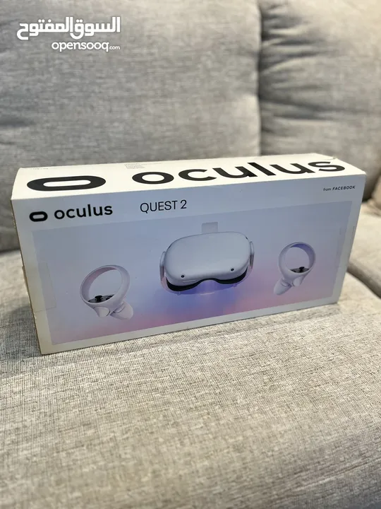 واقع افتراضي VR ‏Quest 2 oculus 128 GB استعمال بسيط جدا بحالة الوكالة