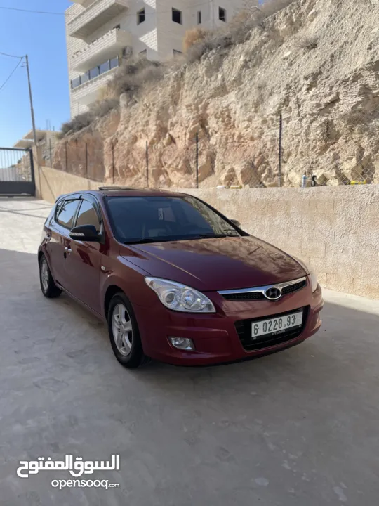 I30 للبيع موديل 2008 فتحة سقف فحص نظيف ترخيص طويل