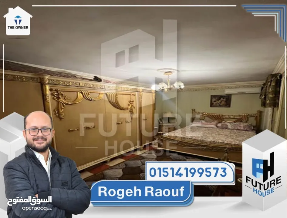 شقة للبيع 115 م مصطفى كامل ( متفرع من شارع ابو قير )