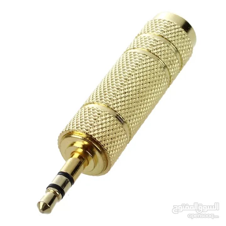 3.5mm jack  6.5mm Female  Plug