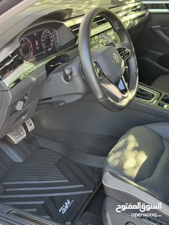 فولكس فاجن آرتيون فيس ليفت – فل إضافات  لون باطوني نادر  رقم مميّز