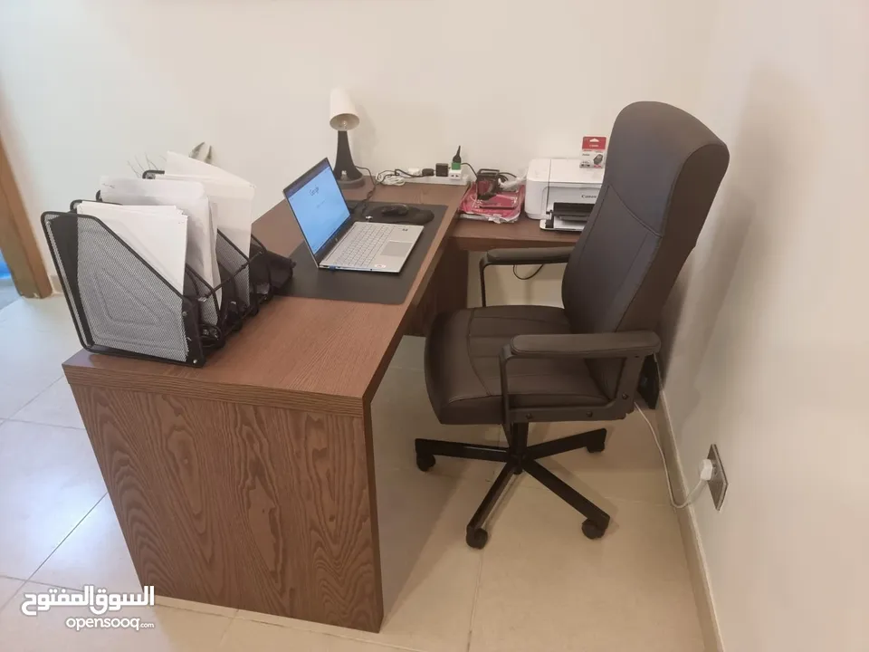 Office Desk, Chair