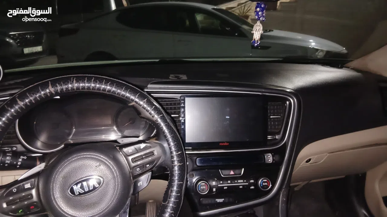 كيا ابتما 2015 ابيض فل اضافات